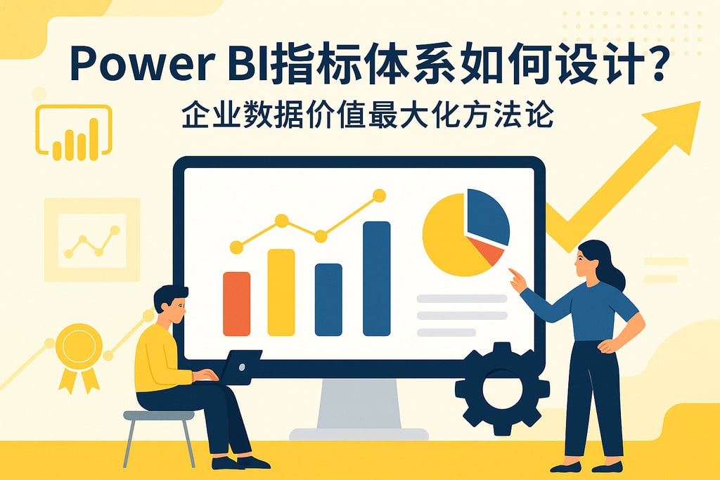 Power BI指标体系如何设计？企业数据价值最大化方法论
